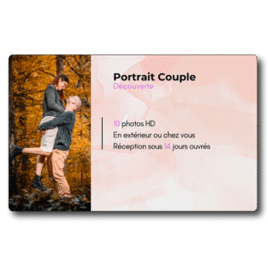 Carte Cadeau - Couple - Pack "Découverte"