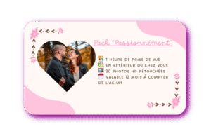 Carte Cadeau — Pack “Passionnément”