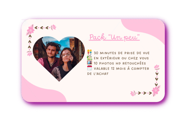 Carte Cadeau — Pack “Un peu”
