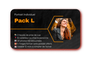Carte Cadeau Pack L – Portrait Photo Rennes